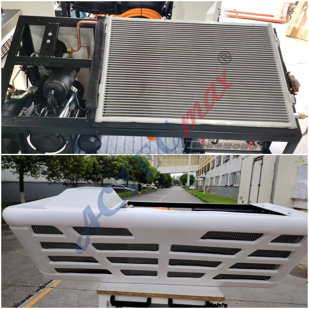 ACTECmax AC.133.158 Pure Electric Front Split 12V 24V Vans Truck Refrigeration Unit R404a 