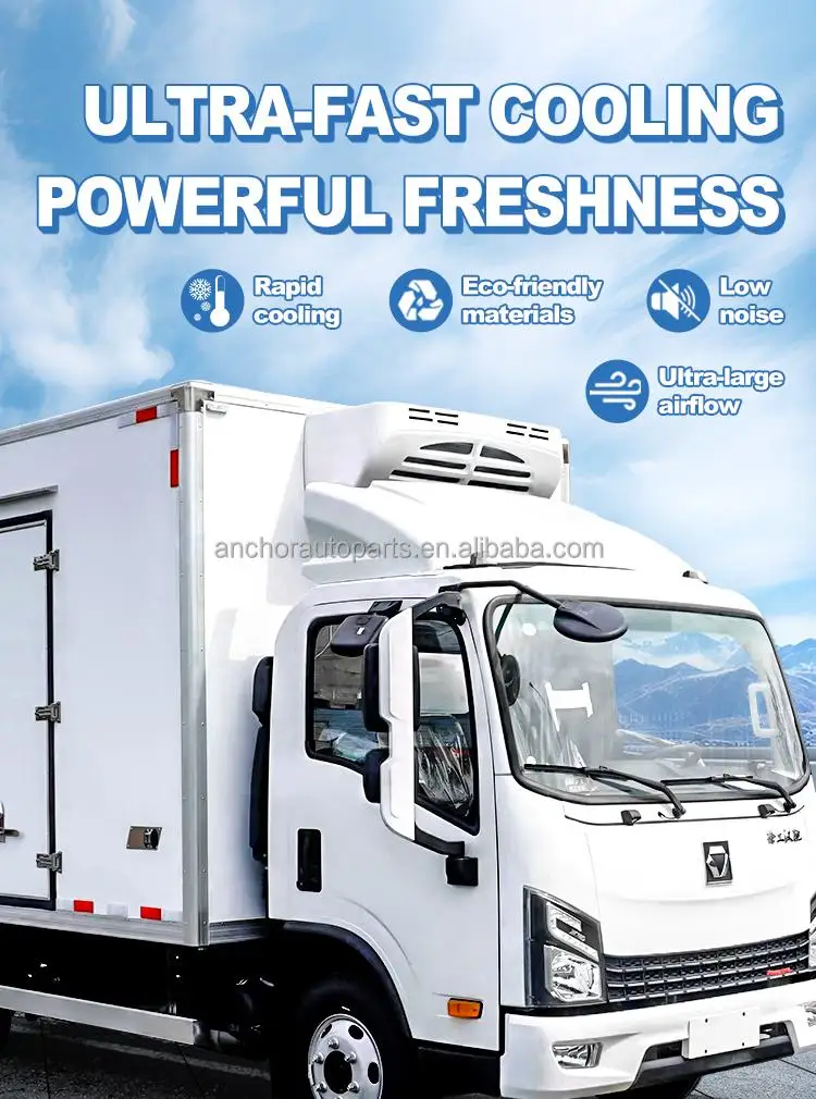 ACTECmax AC.133.158 Pure Electric Front Split 12V 24V Vans Truck Refrigeration Unit R404a 