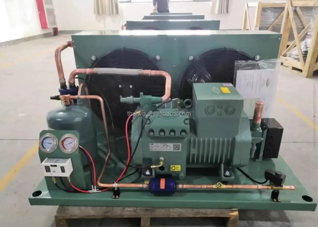 PECOLD Bitzers HSN7471-75-40P CSH9563-210Y-40D Piston Condensing Unit Refrigeration Unit S