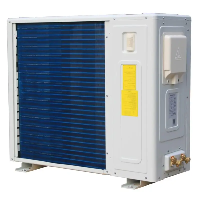 DOLUYO 3HP/4HP Complete Refrigeration System Kit Condensing Unit with Condenser and Evapor