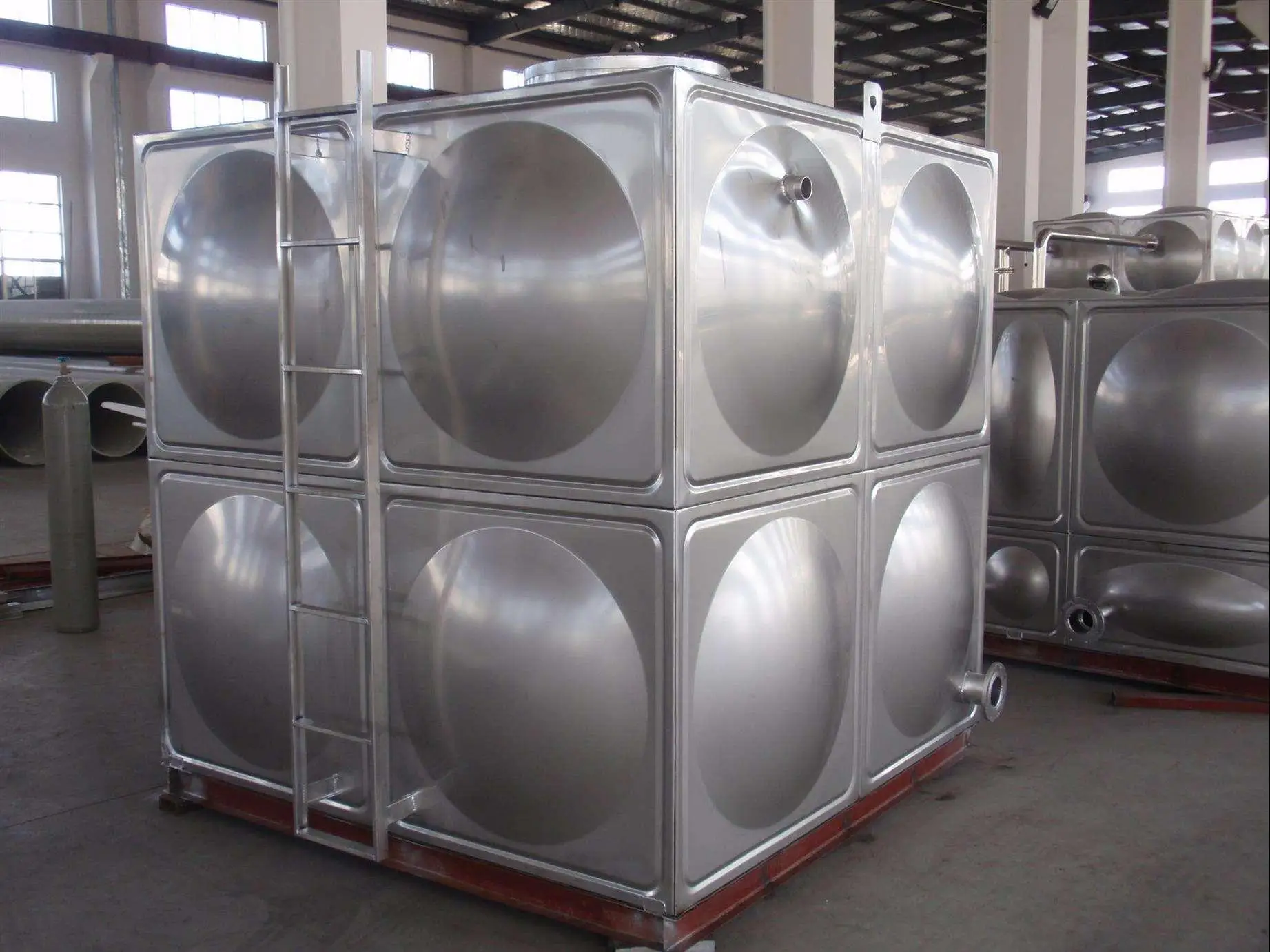 80 Ton Industrial Water Cooled Chiller Cooling Tower Water Chiller Condensing Unit Chiller