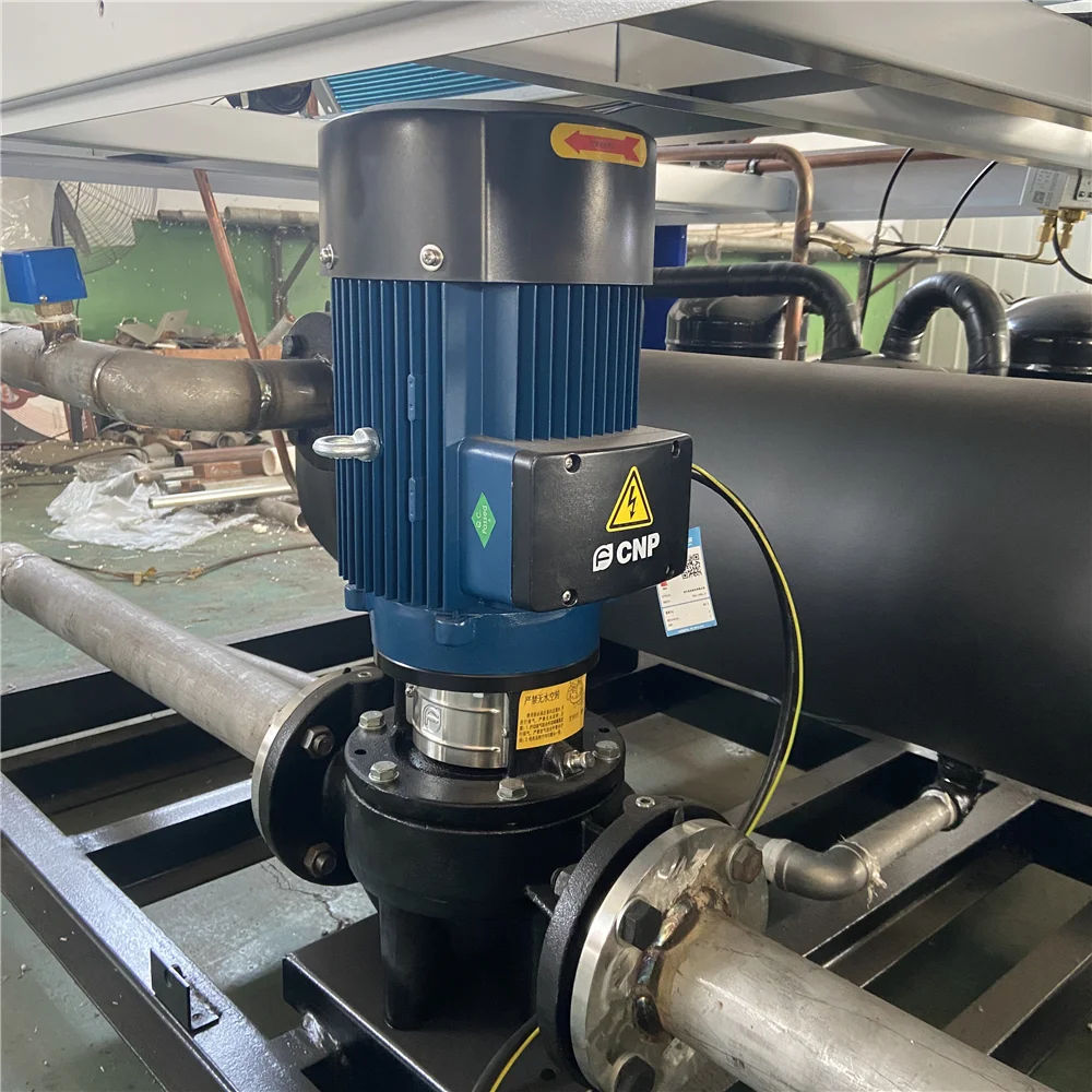 80 Ton Industrial Water Cooled Chiller Cooling Tower Water Chiller Condensing Unit Chiller