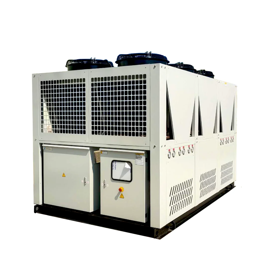 80 Ton Industrial Water Cooled Chiller Cooling Tower Water Chiller Condensing Unit Chiller