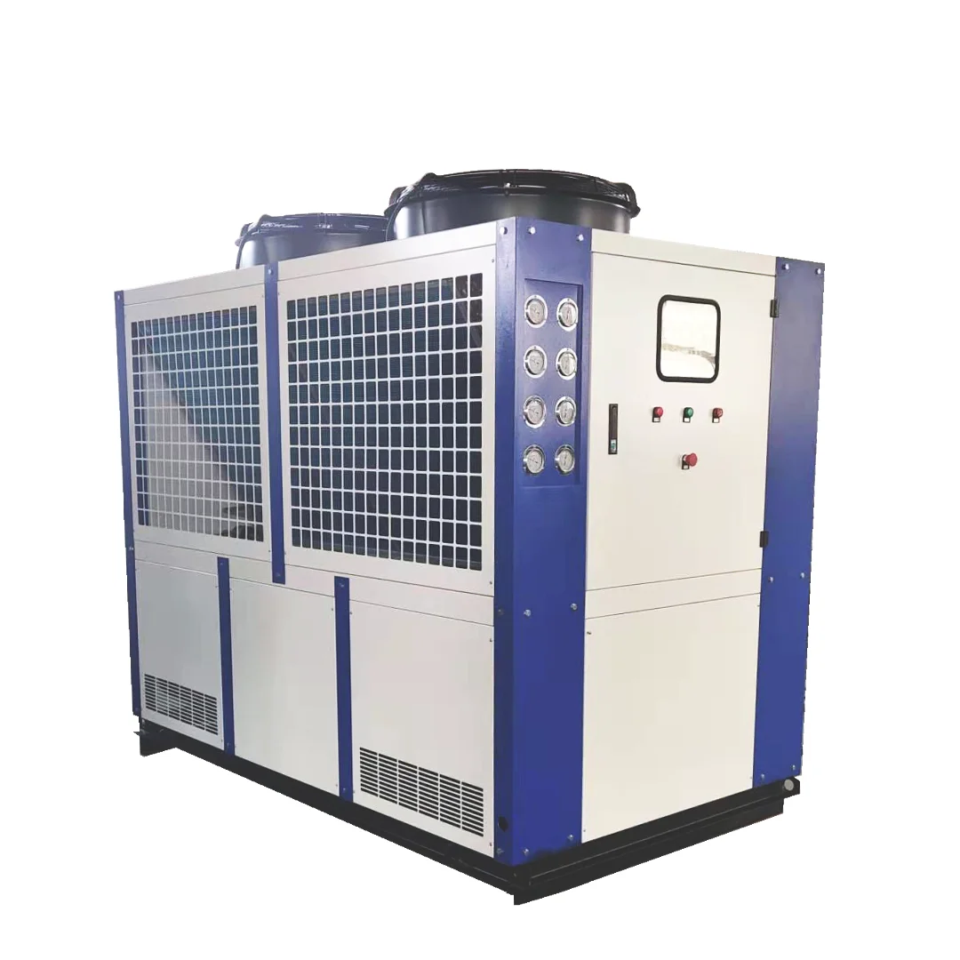 80 Ton Industrial Water Cooled Chiller Cooling Tower Water Chiller Condensing Unit Chiller