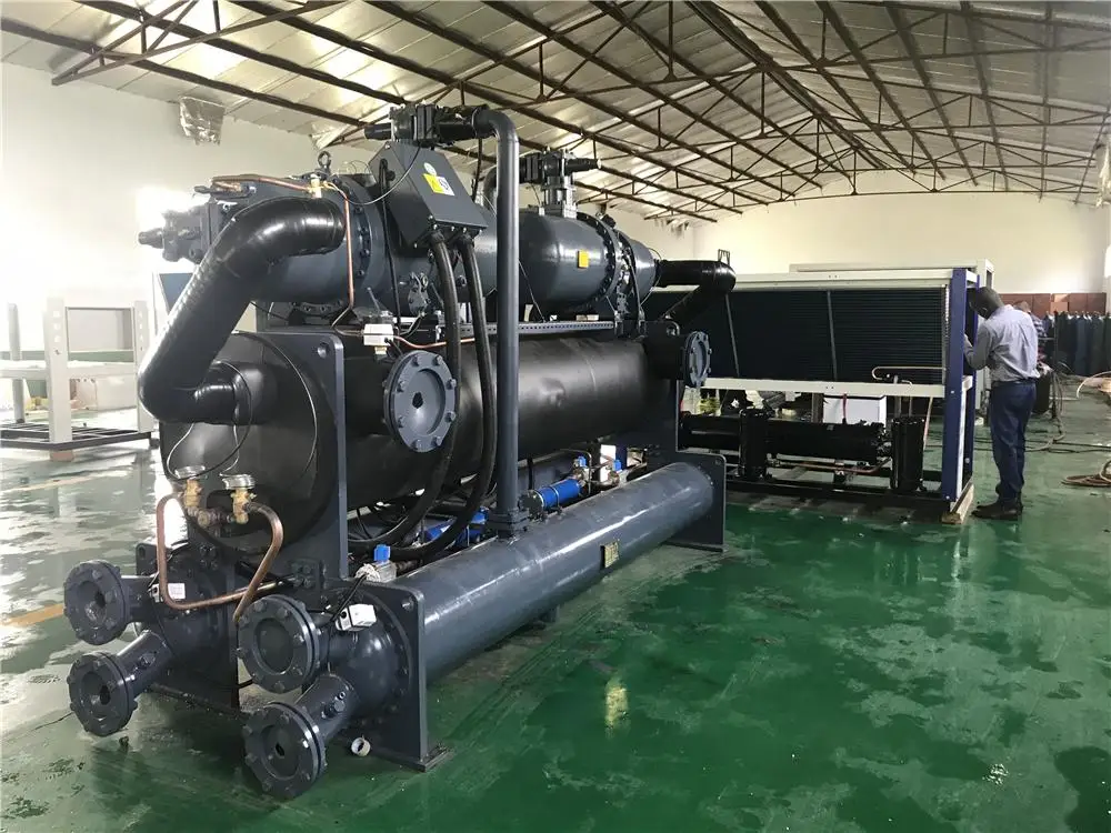 80 Ton Industrial Water Cooled Chiller Cooling Tower Water Chiller Condensing Unit Chiller
