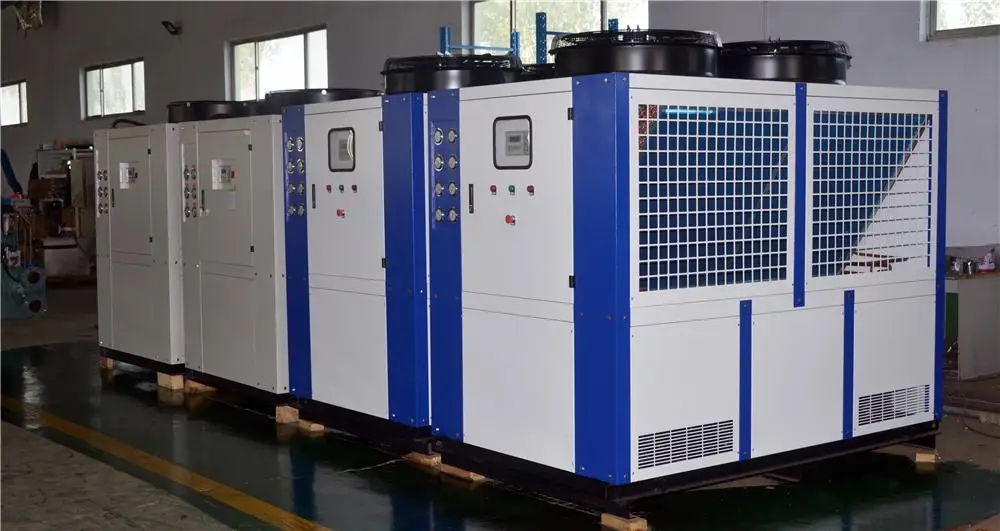 80 Ton Industrial Water Cooled Chiller Cooling Tower Water Chiller Condensing Unit Chiller