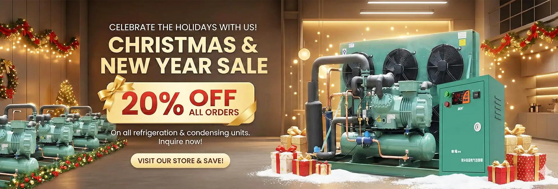 Low Price 3hp Condensing Unit for Blast Freezer Cold Room Storage With Industrial Refriger
