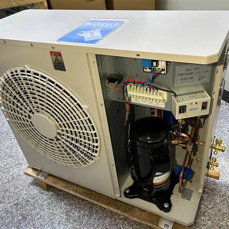 3hp 4hp 5hp Mini Copeland Zb Series Scroll Emerson Evaporator Metal for Cold Room