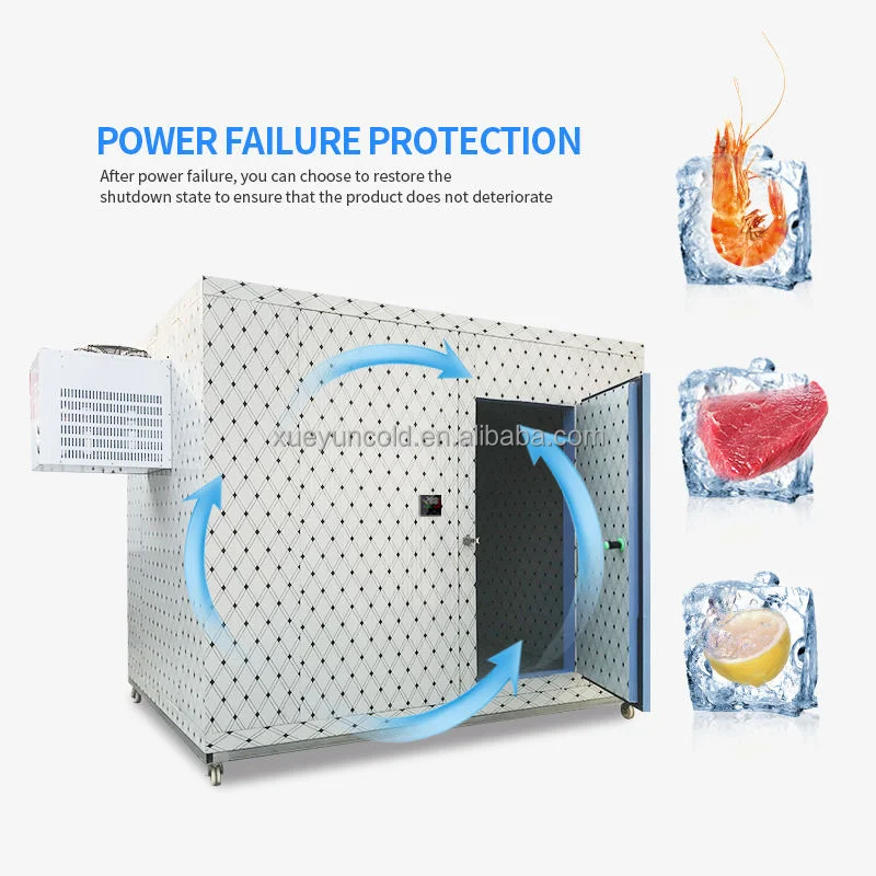 XueYun 3hp Monoblock Condensation Unit Refrigeration Equipment for Cold Room Storage Conde