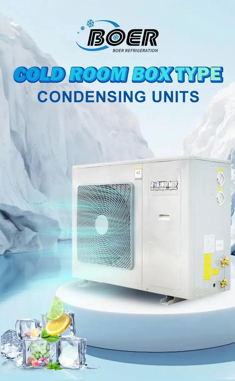 Copeland Compressor 380V Condensing Unit Prices 3hp With Energy Saving for Supermarket or 
