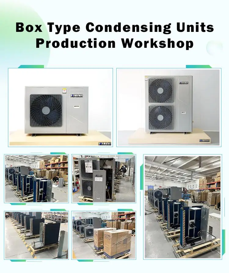 Copeland Compressor 380V Condensing Unit Prices 3hp With Energy Saving for Supermarket or 
