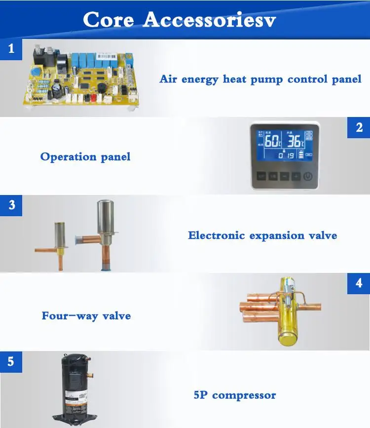 High-efficiency air Heat Pump Small Unit Manufacturer Condensing Unit Industrial Heat Pump