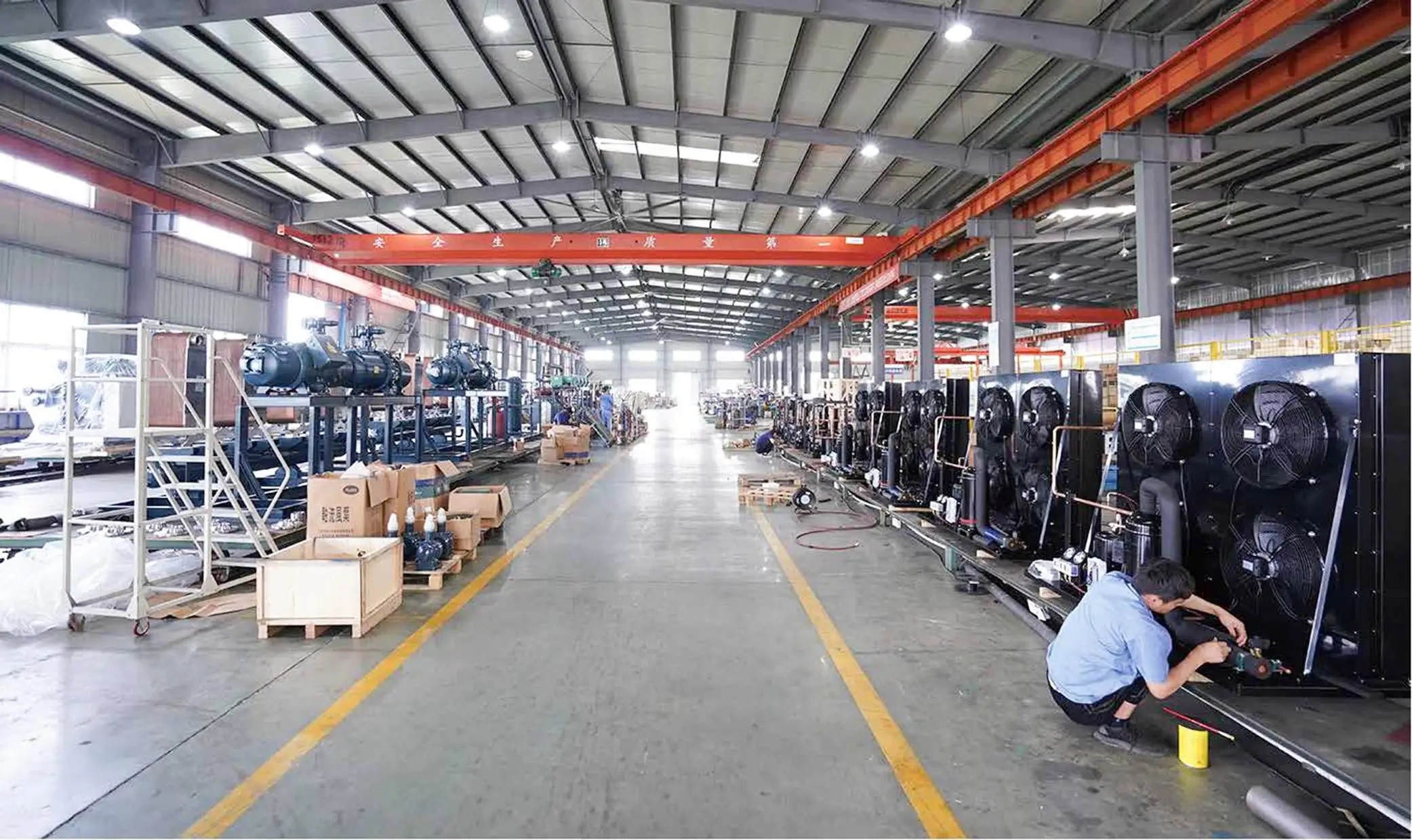 Cold Room Refrigeration Unit Condensing Unit Power Saving Refrigeration Unit for Cold Stor