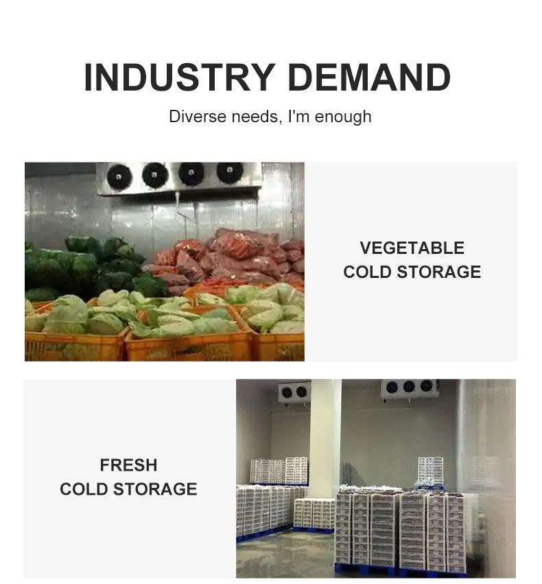 Factory Selling Cold Room Refrigeration Unit Low Price High Temperature Low Temperature Co