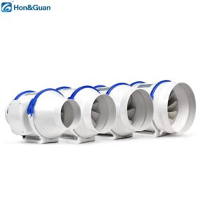 4 inch Mixed Flow Duct Fan, Lightweight, 220-240V, 2200RPM