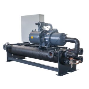 80 Ton Industrial Water Cooled Chiller, 200kW Screw, Copeland, R407C