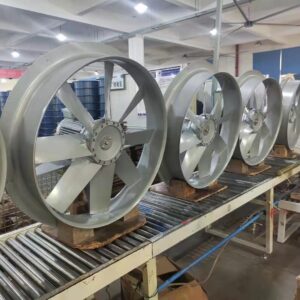 GKW Aluminium Axial Fan, 400-700mm, High Temperature Drying Room