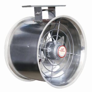 Ceiling Air Circulation Fan for Greenhouses, 380V Stainless, 1400rpm