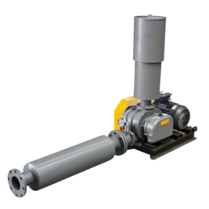 Oil-Free Roots Blower, Rotary Lobe, Cast Iron, 4000RPM Aeration