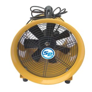 14 inch Heavy Duty Axial Blower, 220V Aluminium, Site Ventilation