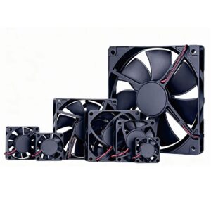 Brushless DC Axial Cooling Fan, 20mm-200mm, 12-48V, Silent Exhaust