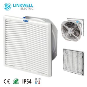 LINKWELL Cabinet Ventilation Fan, 25-35m3/h, 115-230V Wall Mount
