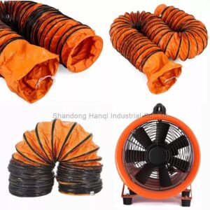 Pneumatic Portable Ventilation Fan, 8-24 inch, Explosion Proof