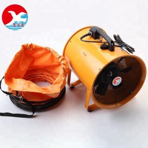 250mm Portable Duct Blower Fan with Flexible Duct, 320/380W, CE CCC