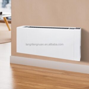 Slim Floor Standing Fan Coil Unit, DC Motor, Low Noise Residential FCU