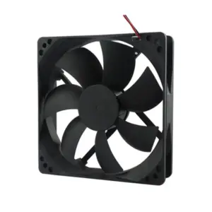 Axial Flow Fan, 12025, 120X120X25mm, 5V/12V/24V, 120mm
