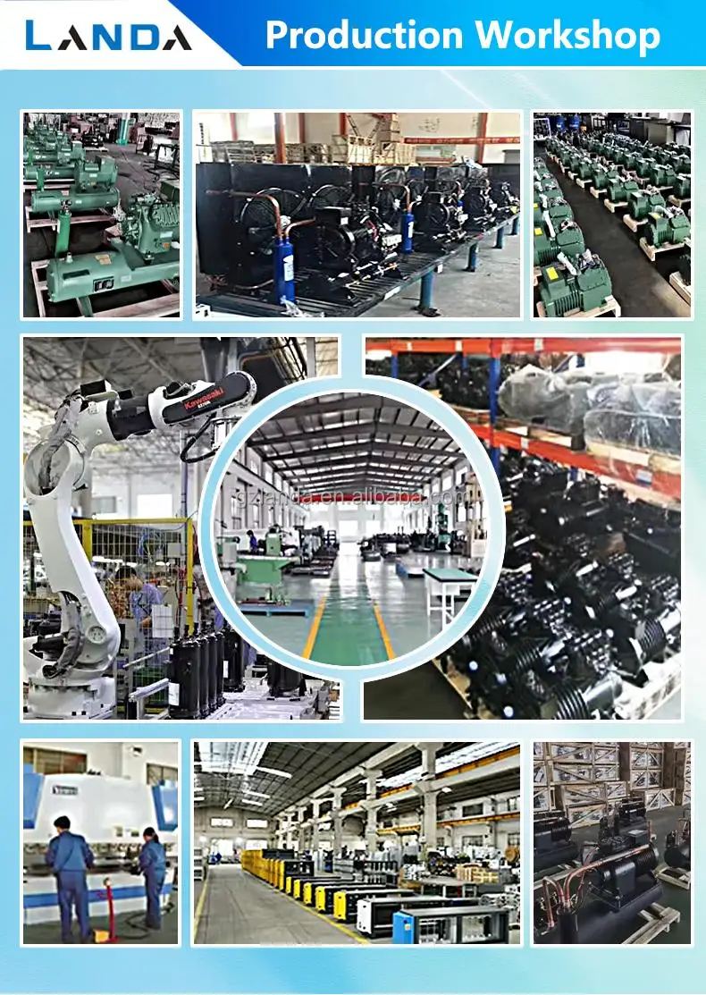 LDNT22 OEM Available 1.8HP Condensing Unit R-502 (8835~2800 Btu/h) 380V/60Hz Reciprocating