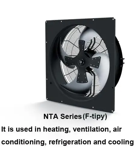 Low Noise 630mm to 1000mm HVAC Refrigeration and Freezer Units Condenser Heating Pump Axia