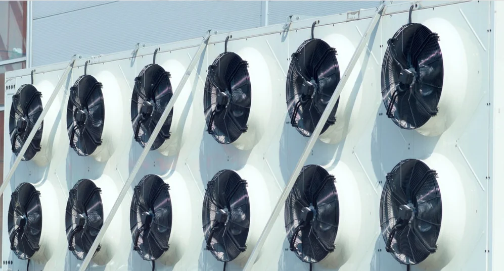 Low Noise 630mm to 1000mm HVAC Refrigeration and Freezer Units Condenser Heating Pump Axia