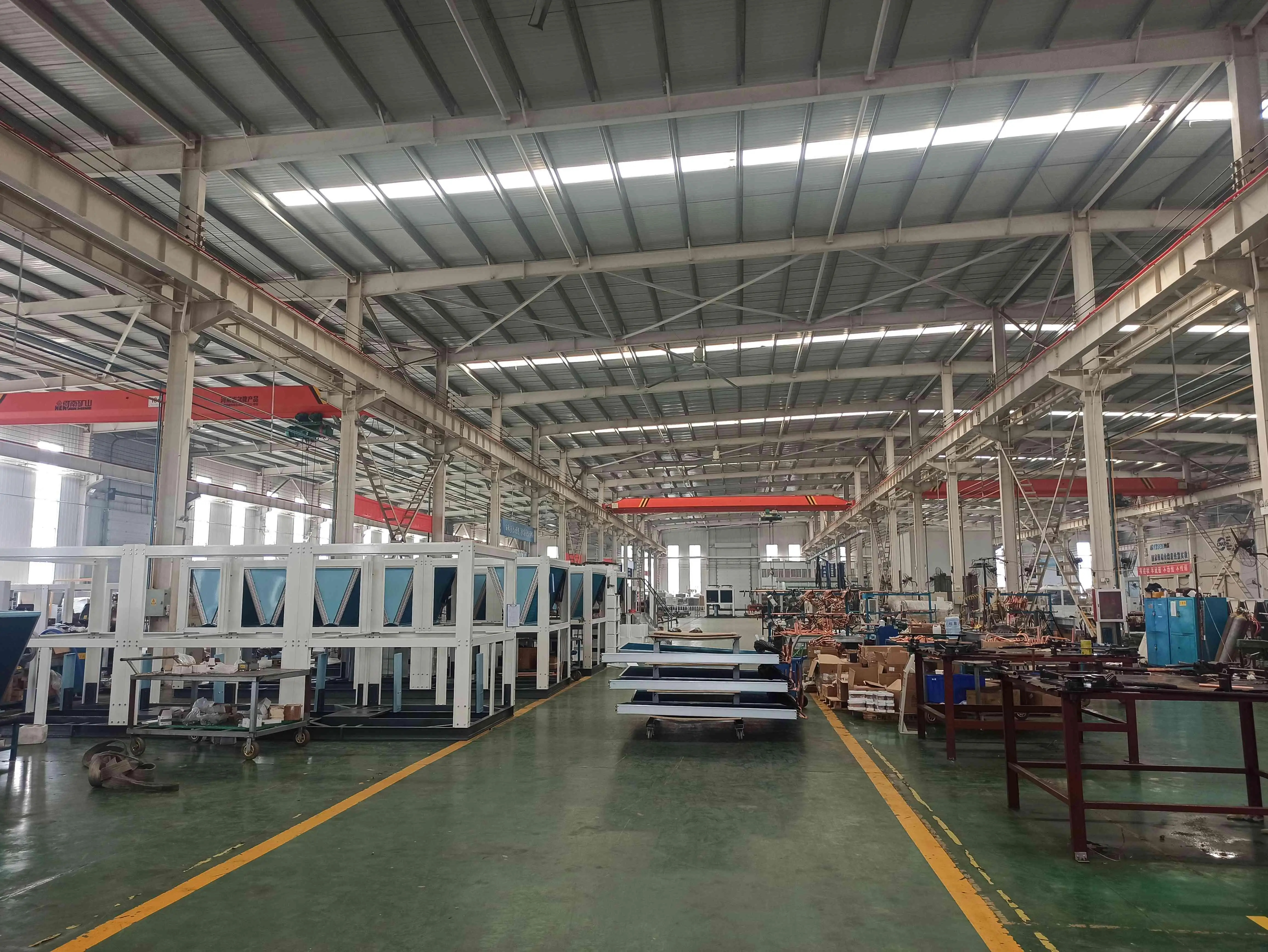 Factory Direct Supply DX Air Cooled Condensing Unit Ducted Split Air Conditioner with Pump