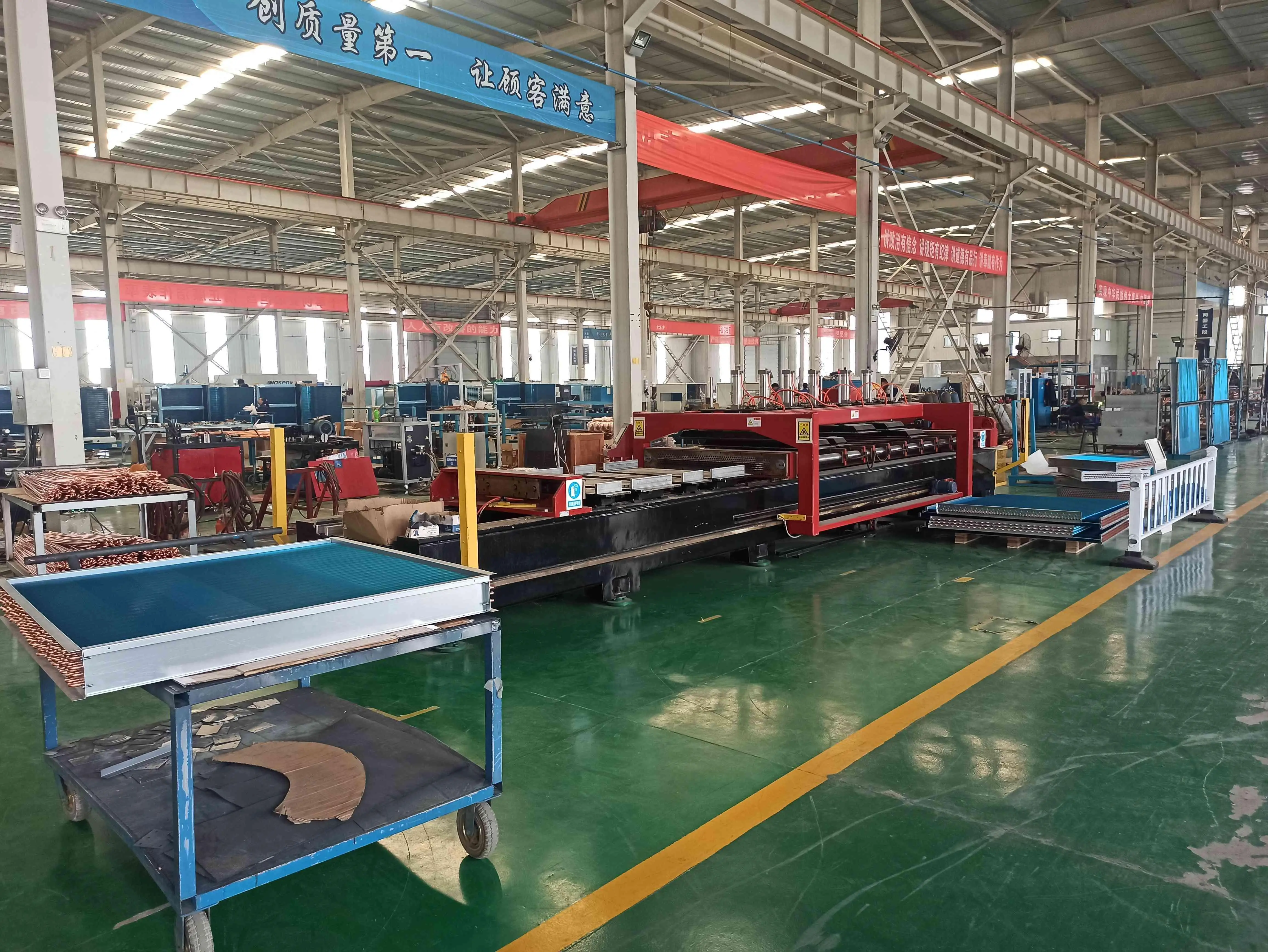 Factory Direct Supply DX Air Cooled Condensing Unit Ducted Split Air Conditioner with Pump