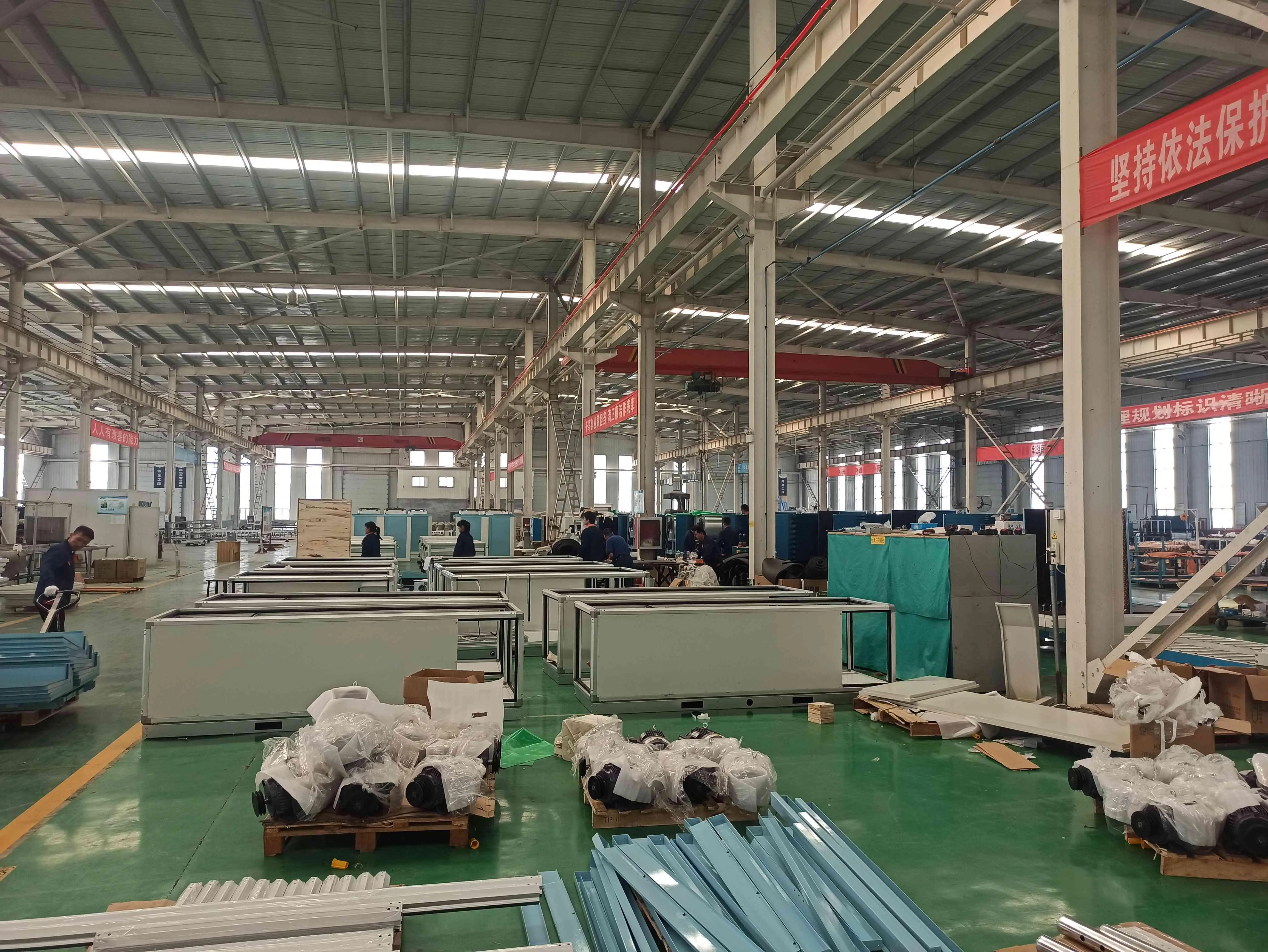 Factory Direct Supply DX Air Cooled Condensing Unit Ducted Split Air Conditioner with Pump