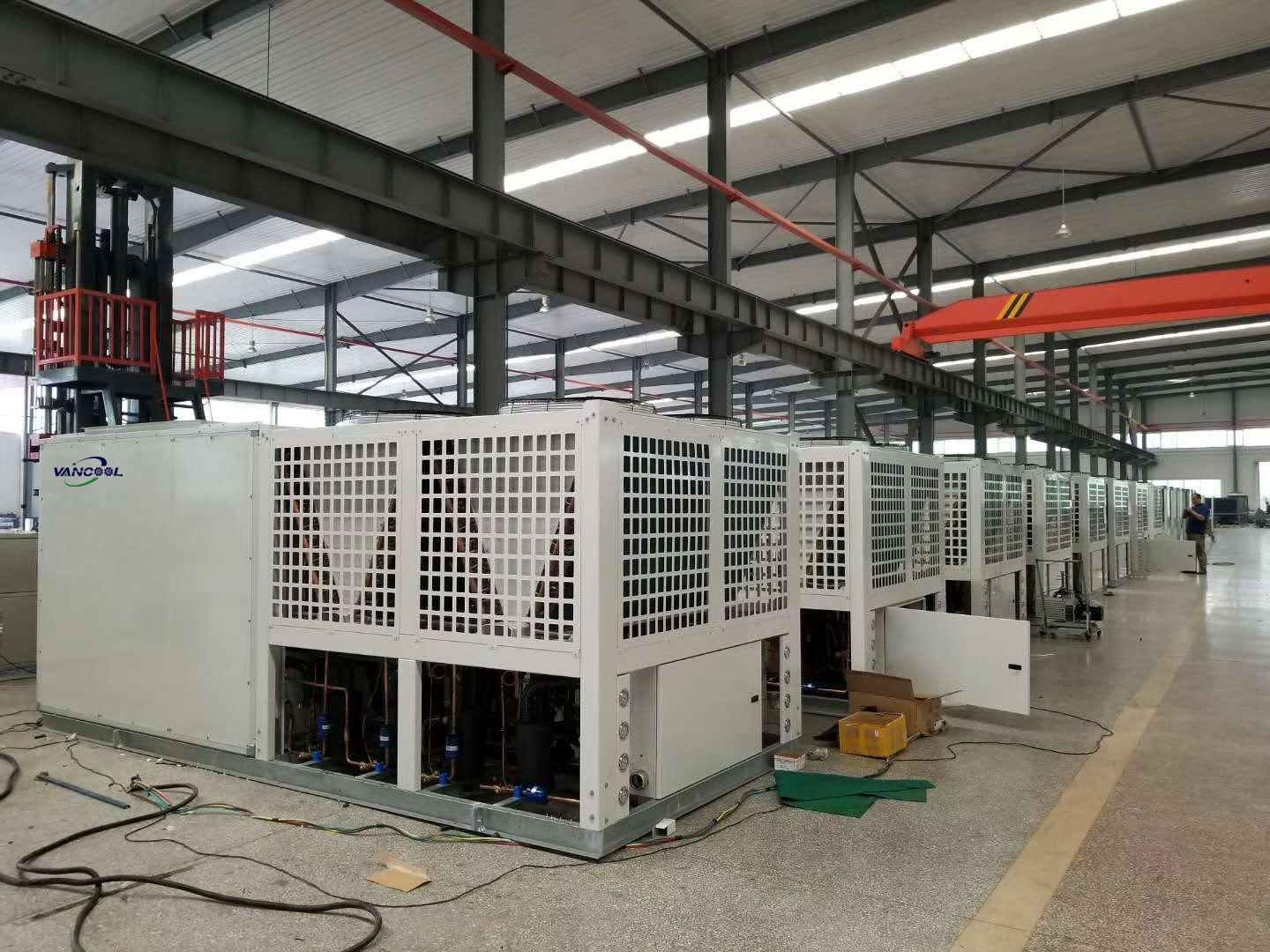 Factory Direct Supply DX Air Cooled Condensing Unit Ducted Split Air Conditioner with Pump