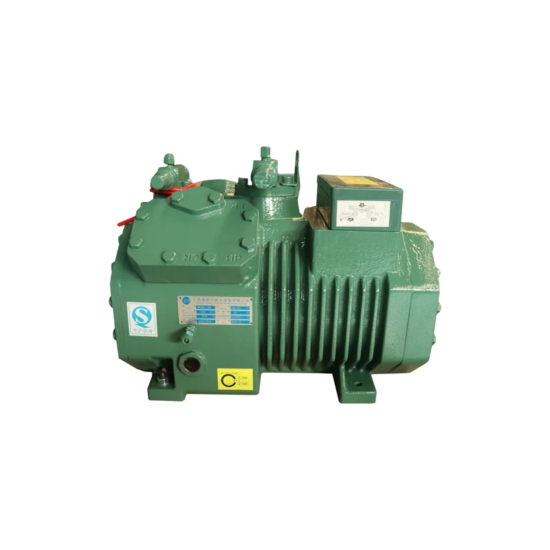 Open Type Blast Freezer Condensing Unit Semi-Hermetic Compressor Refrigeration for Cold Ro
