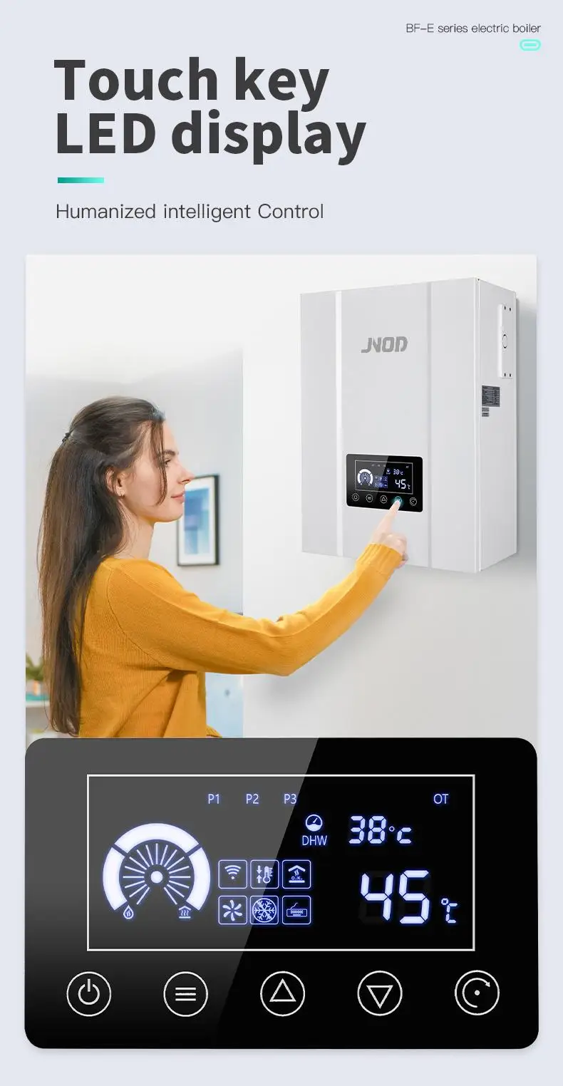High Efficiency Electric Combi Boiler ETL Standard Electric Heating Boiler for Radiator Ce