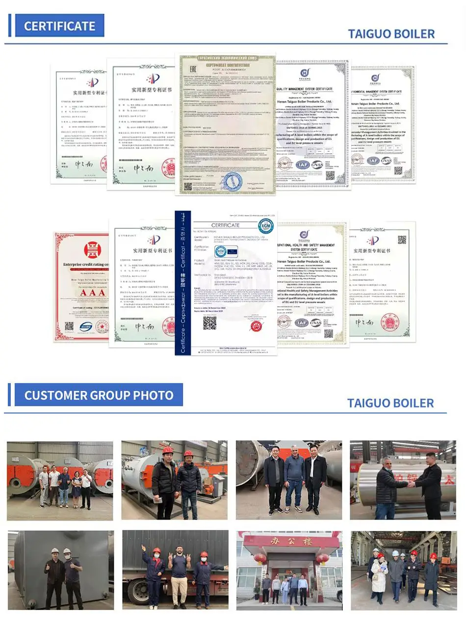 Industrial Machinery Steam Boiler Singlecircuit Boiler Gas for 100 kw Natural Gas Steam Bo