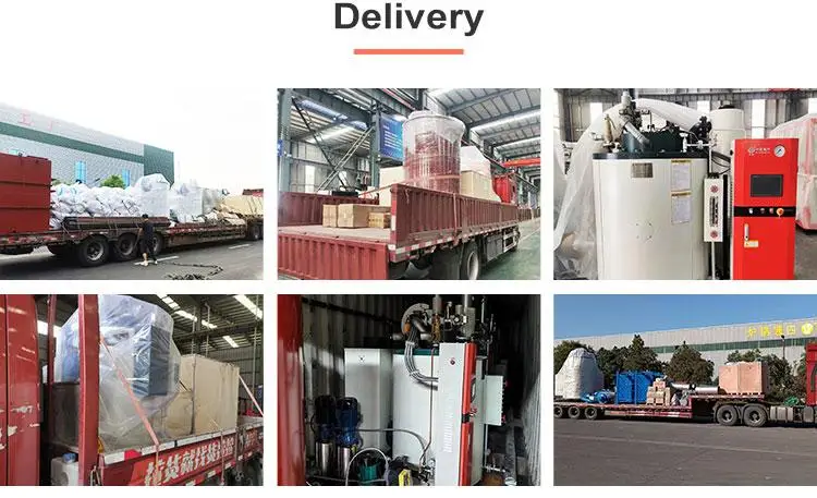 Industrial 100 kg -1000kg Capacity Gas Oil Steam Boiler for Rice Mill