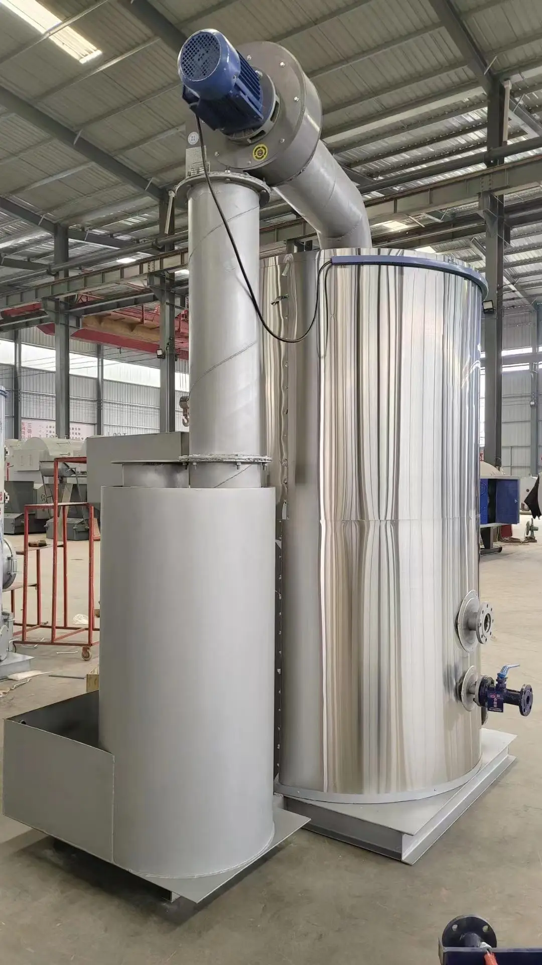 Faith Thermal Energy Equipment Vertical Water Tube Industrial Steam Boiler Manufacturer Lo