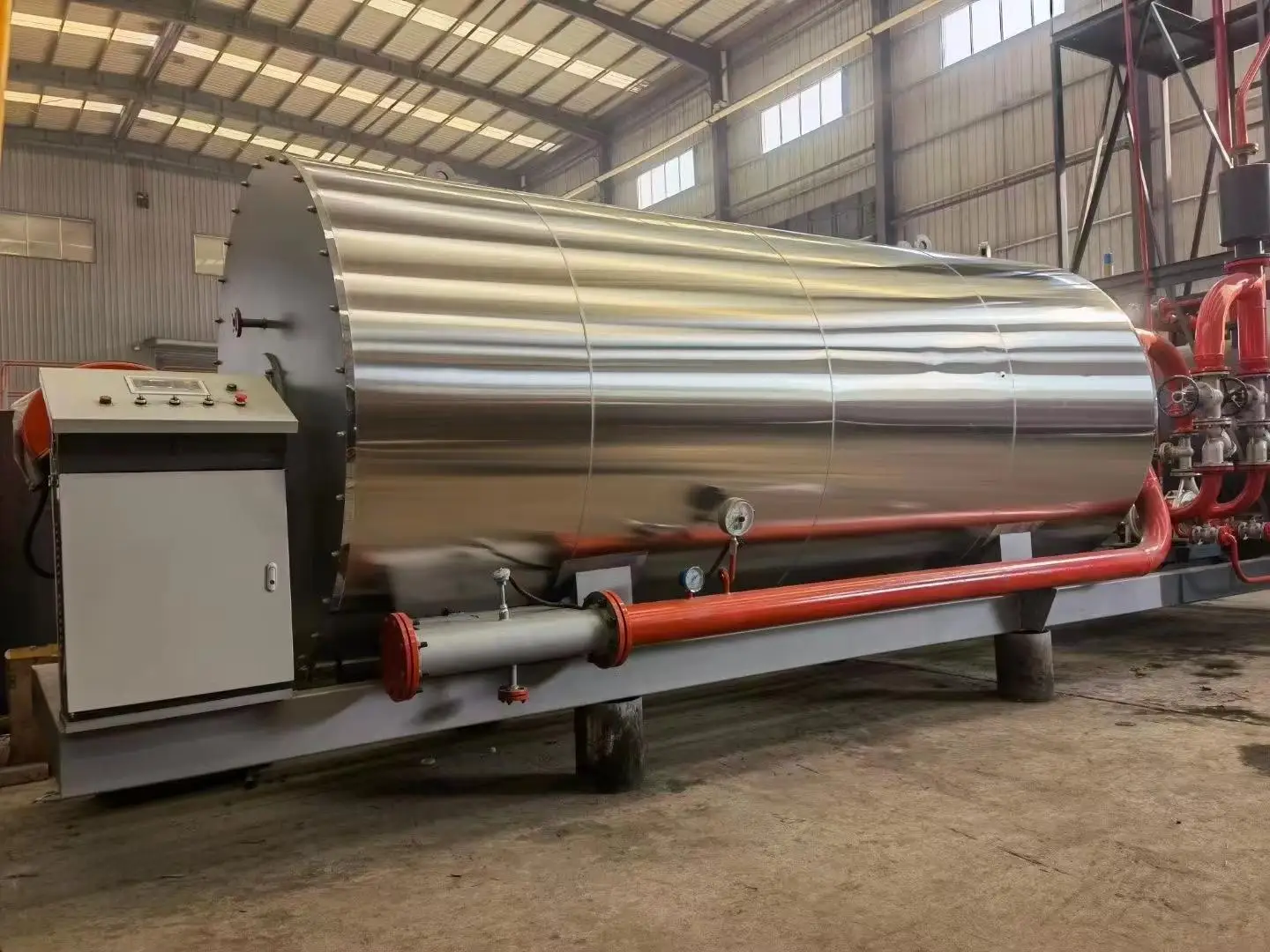 Faith Thermal Energy Equipment Vertical Water Tube Industrial Steam Boiler Manufacturer Lo