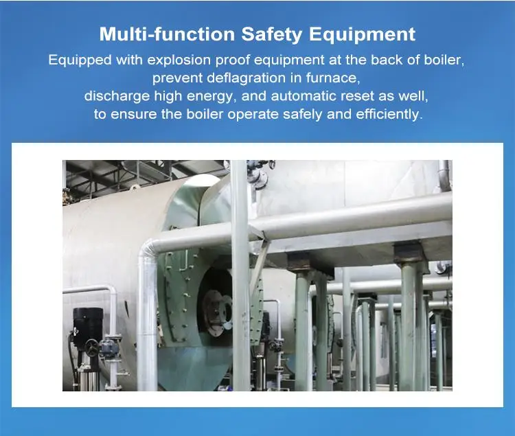 Ripple Furnace Gas 3-ton Natural Gas Boiler Biogas Steam Generator