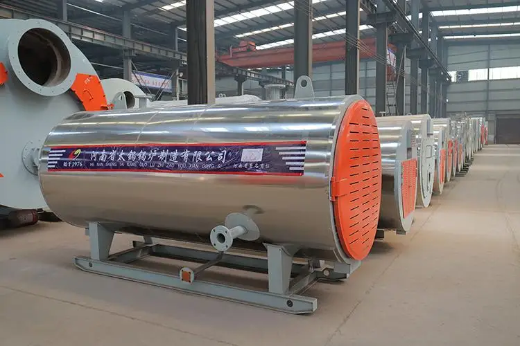 0.7, 1.4, 2.1, 1.8MW Pressure Oil Gas Condensing Hot Water Boiler Used for School Hotel Gr