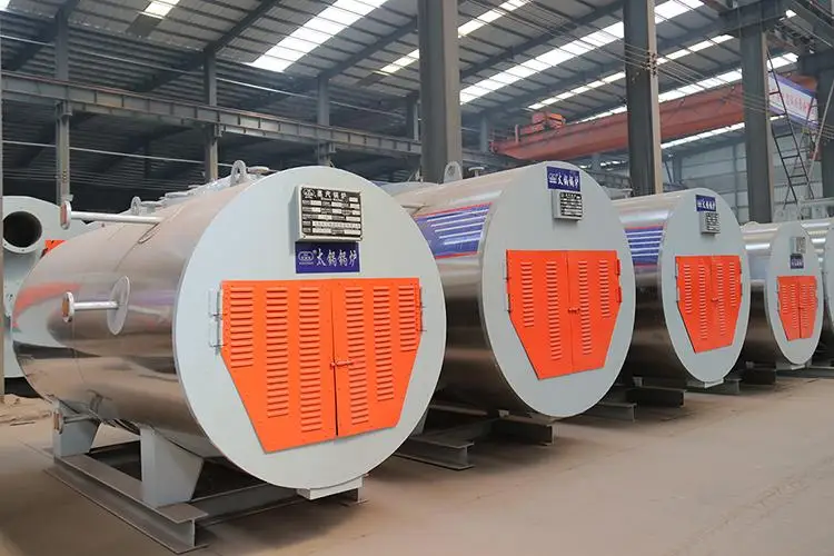 0.7, 1.4, 2.1, 1.8MW Pressure Oil Gas Condensing Hot Water Boiler Used for School Hotel Gr