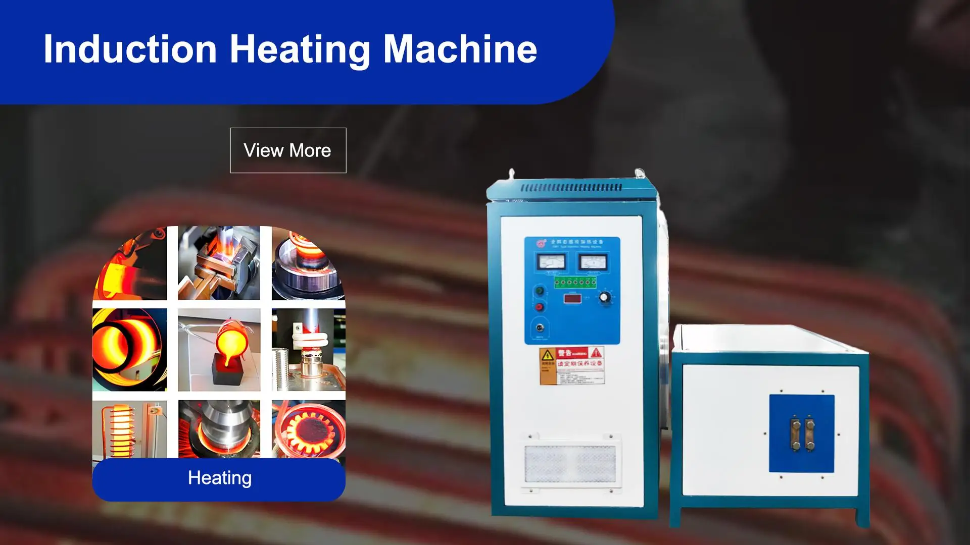 High Quality 35KW High Frequency Induction Heating Equipment for Metal Heat Treatment Supe