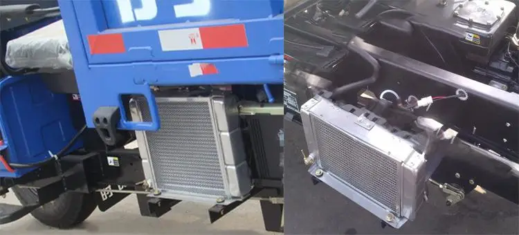 Radiator Water Tank Cooling Cooler Cooling Cooler for Tractor Small Aluminum with Electric