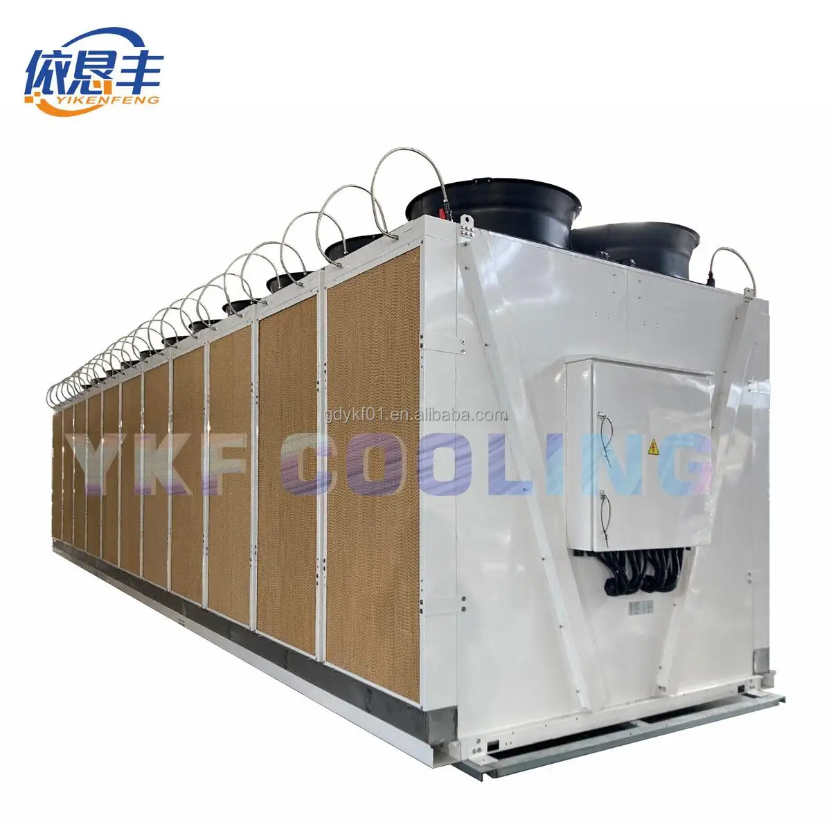 YKF Customized Adiabatic Dry Cooler Wet Curtains Cooling Refrigeration Equipment for Hot A