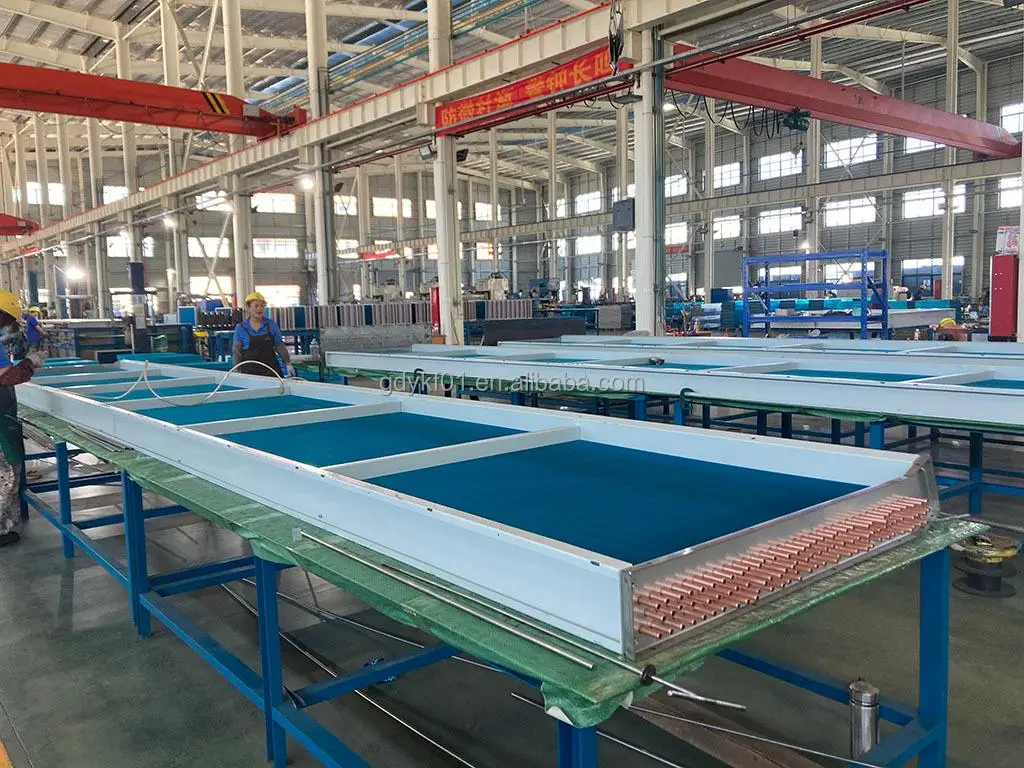 YKF Customized Adiabatic Dry Cooler Wet Curtains Cooling Refrigeration Equipment for Hot A